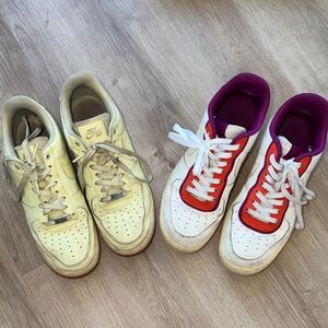 Nike AF1 Shadow SE in Barely Green and Black